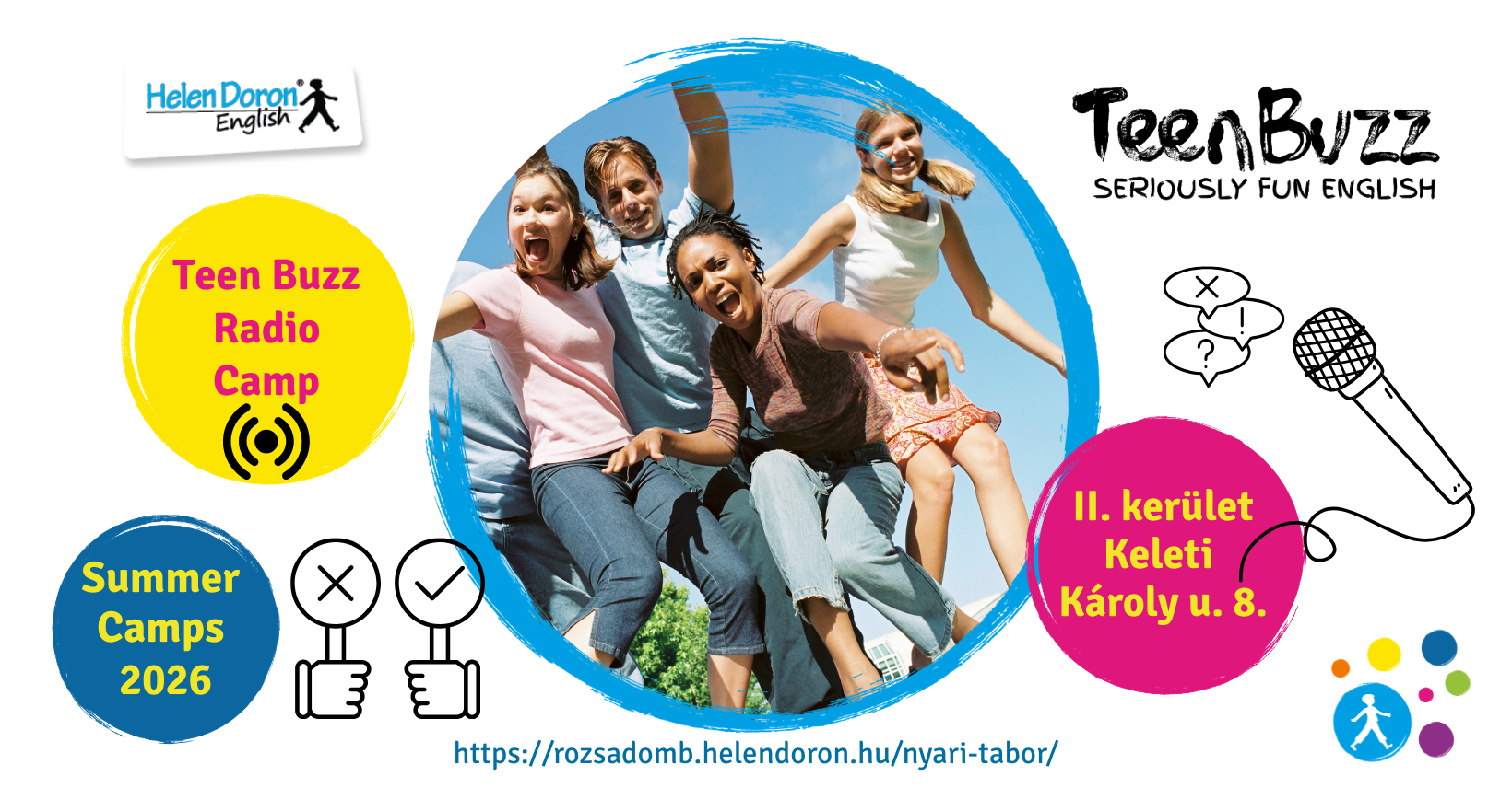 Angol tábor tiniknek