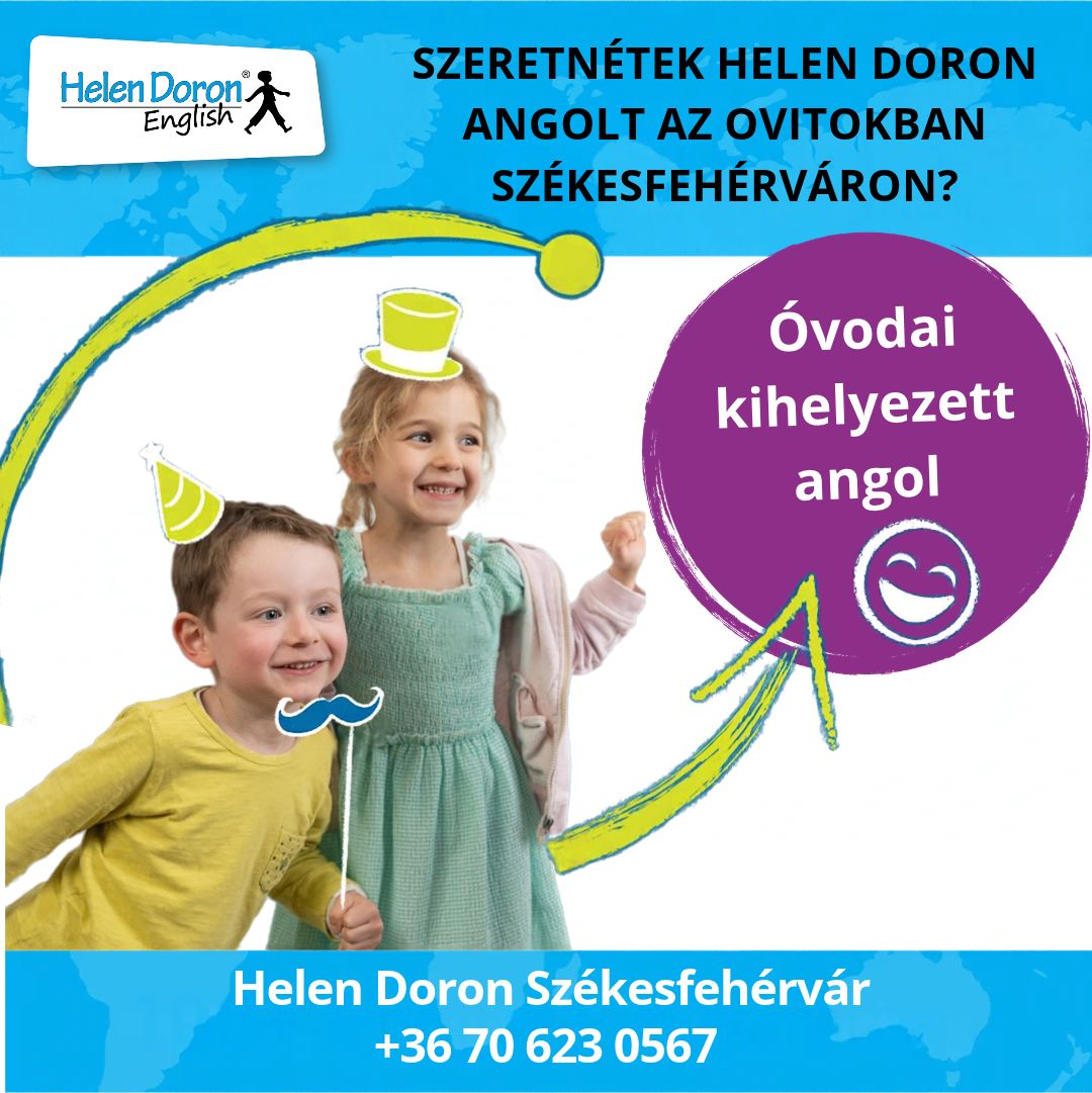Helen Doron English Székesfehérvár – kihelyezett óvodai angolprogram