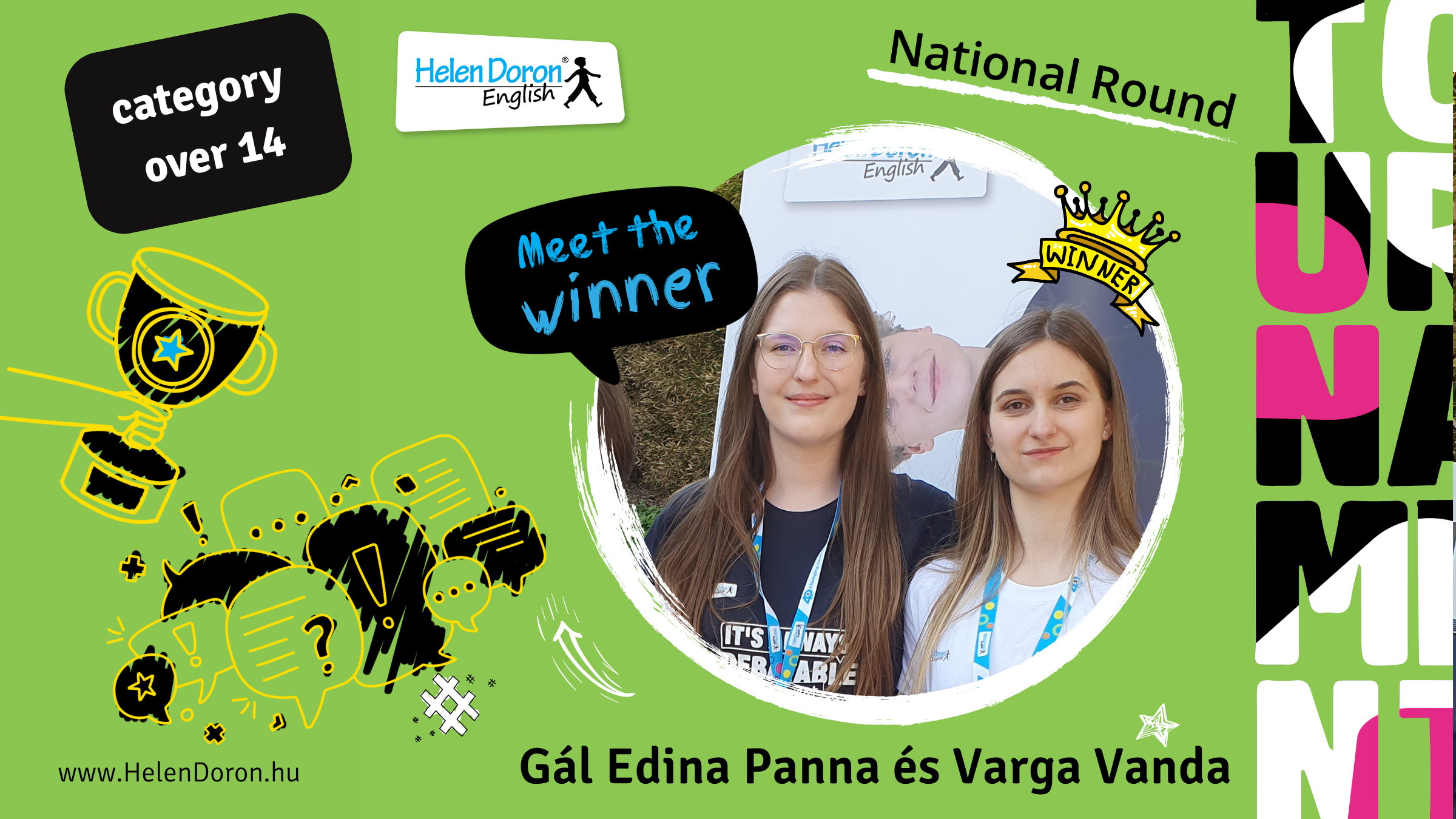 Read more about the article Karizma, tudás, érvek – Helen Doron vitaverseny