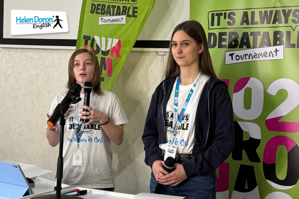 gyerekek érvelnek vitaversenyen